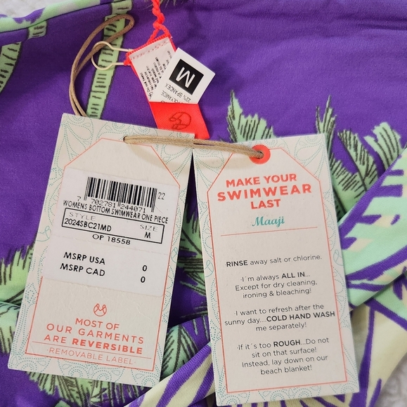 New!Maaji Swim Bikini Bottom - Picture 7 of 8